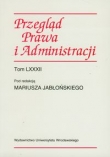 Przegląd Prawa i Administracji t.LXXXII