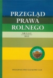 Przegląd Prawa Rolnego 2/11/2012