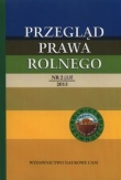 Przegląd prawa rolnego 2(13)/2013