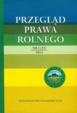 Przegląd Prawa Rolnego nr 1 (12) 2013