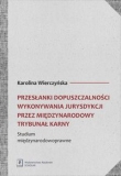 Przesłanki dopuszczalności wykonywania jurysdykcji przez Międzynarodowy Trybunał Karny