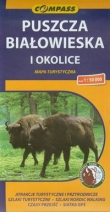 Puszcza Białowieska i okolice mapa turystyczna 1:50 000