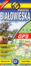 PUSZCZA BIAŁOWIESKA MAPA 1:50000 LAMINAT EXPRESSMAP 9788360120224