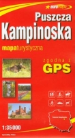 PUSZCZA KAMPINOSKA MAPA 1:35000 PAPIER EXPRESSMAP 83-60120-40-4