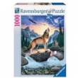 Puzzle 1000 Wyjący wilk