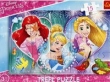 Puzzle 15 Ramkowe Disney Księżniczki Trzy uśmiechy