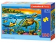 Puzzle 180 el.:Underwater Turtles/ B-01321