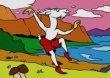 Puzzle 20 maxi Wakacje nad morzem Przygody Koziołka Matołka