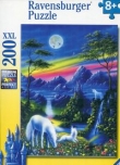 Puzzle 200 XXL Jednorożec w blasku księżyca