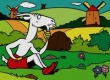 Puzzle 30 Pejzaż nad Pacanowem Przygody Koziołka Matołka