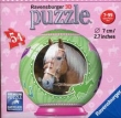 Puzzle 3D Konie sportowe 54
