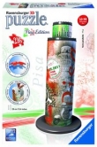 Puzzle 3D Pisa Wieża Flag Edition