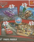Puzzle 4w1 mix Auta 2