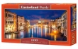 Puzzle 600 Panoramiczne:The Grand Canal by Night, Venice