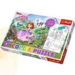 Puzzle Color 20 Sofia wśród drzew