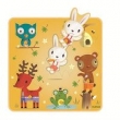 Puzzle dla maluchów Królik i przyjaciele