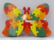 Puzzle drewniane motyl