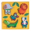 Puzzle drewniane Układanka Dżungla