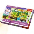 Puzzle edukacyjne 48 Leśny alfabet