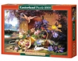 Puzzle ?Elegant Still Life with Flowers Eugene Bidau 2000