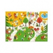 Puzzle flokowane Park 24