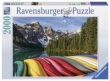 Puzzle Górskie kajaki 2000