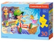 Puzzle konturowe Pinocchio