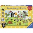 Puzzle Krecik W ogrodzie 2x24