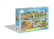 Puzzle KubućPuchatek 2x20 + 2x60