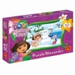 Puzzle Lepimy Bałwana - Dora Poznaje Świat 60