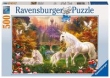 Puzzle Magiczne jednorożce 500