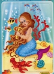 Puzzle maxi 15 elementów Mała Syrenka