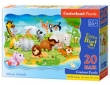 Puzzle Maxi Konturowe: African Animals 20