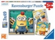 Puzzle Nikczemne Miniokni 3 x 49