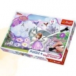 Puzzle Plus 54 + Magiczny mazak Jej Wysokość Zosia Zosia i jednorożec