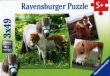 Puzzle Przyjacielski kucyk 3x49