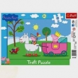 Puzzle Ramkowe Świnka Peppa rycerz