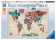 Puzzle Słowny świat 500