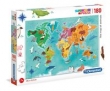 Puzzle Supercolor 180 The map of animals