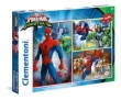 Puzzle SuperColor Spider-Man 3x48