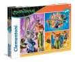 Puzzle SuperColor Zootropolis 3x48