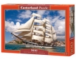 Puzzle Tall Ship Leaving Harbour 500