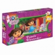 Puzzle Wesoły Spacer - Dora Poznaje Świat 160