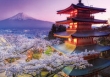 Puzzle Widok na Fudżi, Japonia 2000