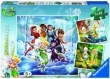 Puzzle Wróżki 4 pory roku 3x49