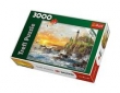 Puzzle Zachód nad skalistym wybrzeżem 3000