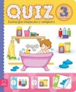 Quiz 3-latka Edukacyjna książeczka z naklejkami