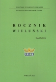 WIELUŃ ROCZNIK WIELUŃSKI TOM 23 