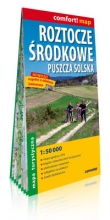 Roztocze Środkowe, Puszcza Solska laminowana mapa turystyczna 1:50 000