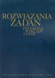 Rozwiązania zadań